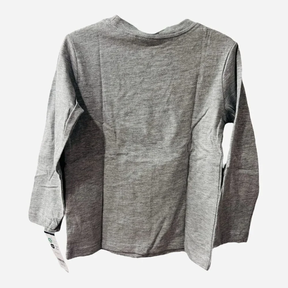Carter’s Toddler All the Presents Long-Sleeve Graphic Tee Gray Size 3T Unisex